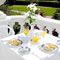 Terraza con desayuno