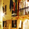 L'esterno di notte