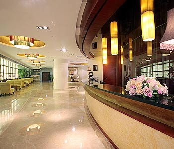 L'atrio dell'hotel