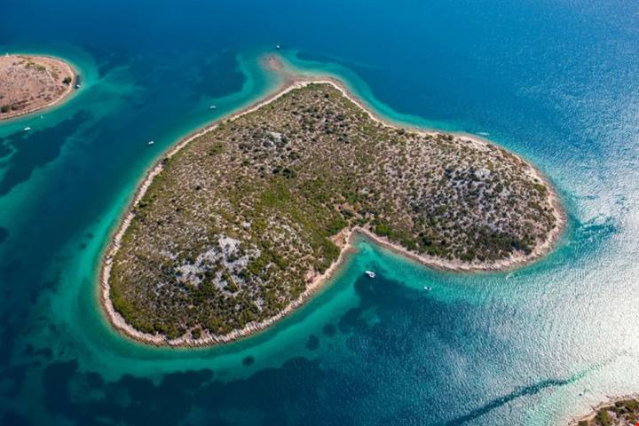 Croazia I paesaggi a forma di cuore