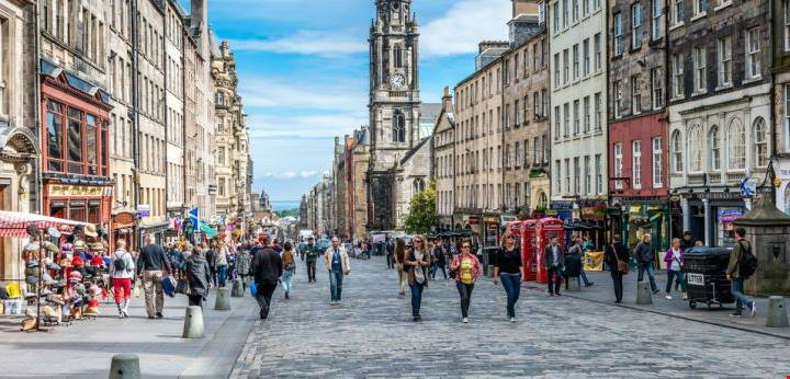 Edimburgo_RoyalMile Le strade medievali più belle d'Europa