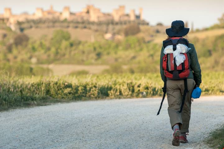 Francigena Italia a piedi, i 4 migliori cammini