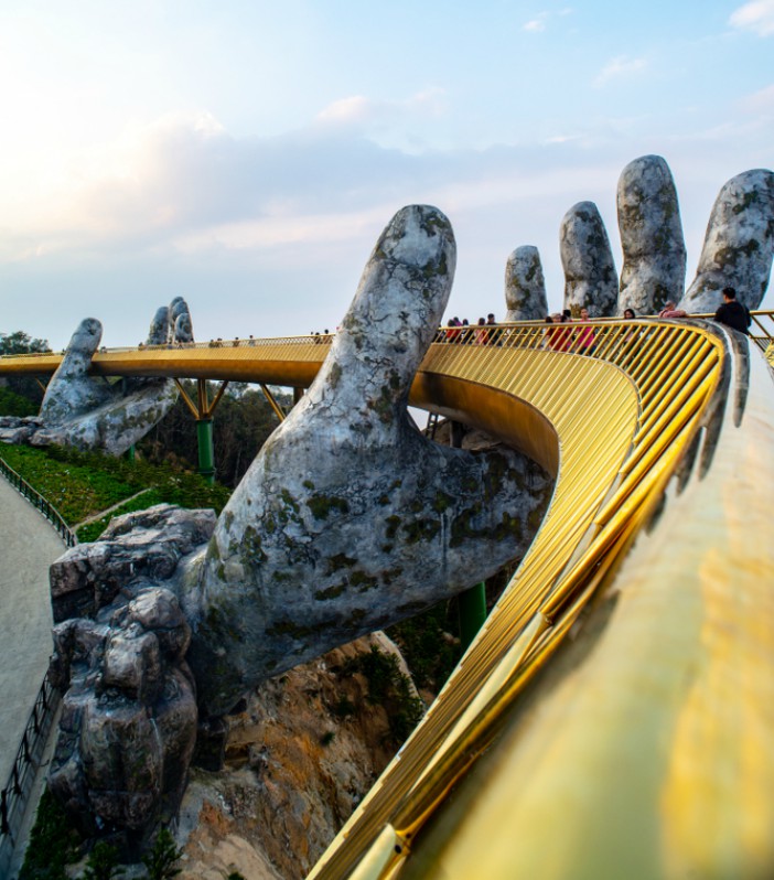 Alla scoperta del Golden Bridge: un gioiello firmato Vietnam