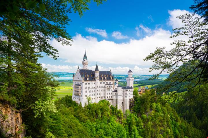 Neuschwanstein I cinque castelli più belli della Germania