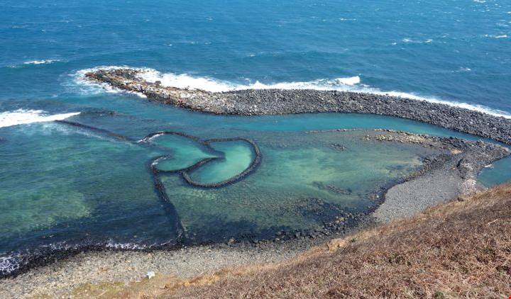 Taiwan I paesaggi a forma di cuore