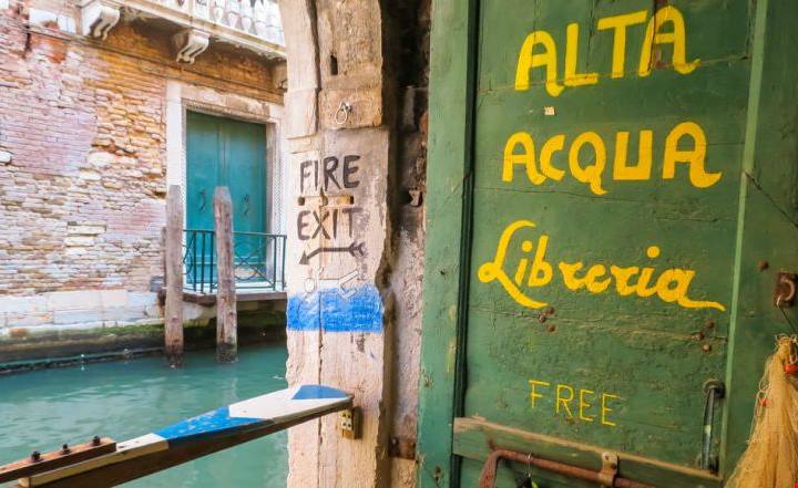 Venezia_Libreria Le librerie spettacolari in Italia e nel mondo