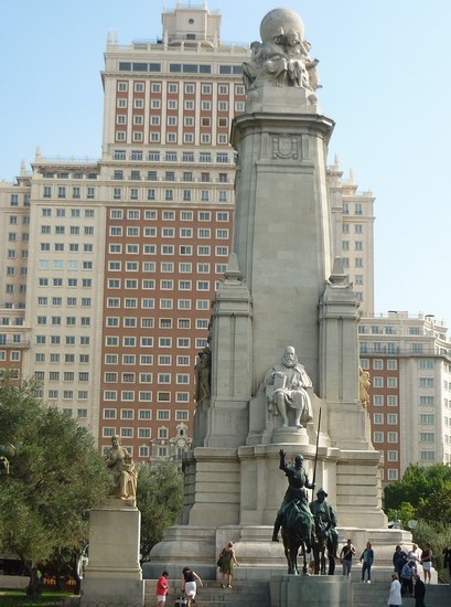 Photo plaza de espana madrid in Madrid - Pictures and Images of Madrid 