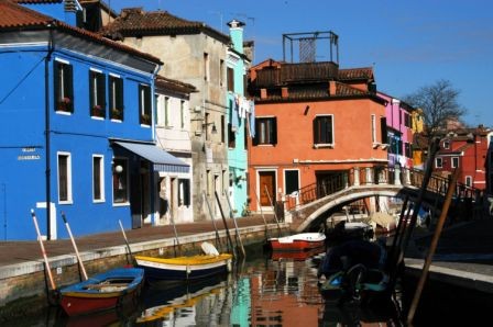 Photo i colori di burano venezia in Venice - Pictures and Images of Venice 