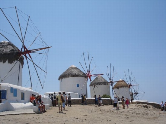 Photo i mulini mikonos in Mykonos - Pictures and Images of Mykonos 
