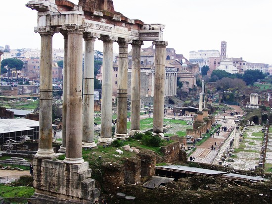 Photo roman forum in Rome - Pictures and Images of Rome 
