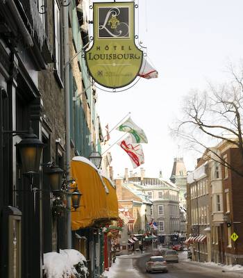 La via dell'hotel