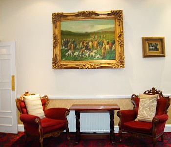 L'atrio dell'hotel