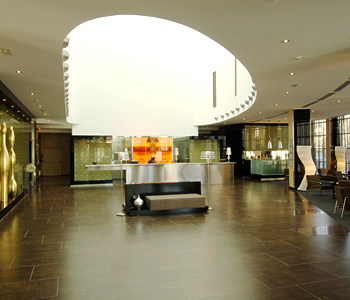 L'atrio dell'hotel