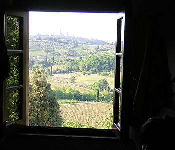 Vista dalla stanza