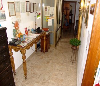 L'atrio dell'hotel