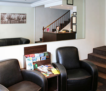L'atrio dell'hotel