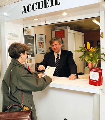 La reception