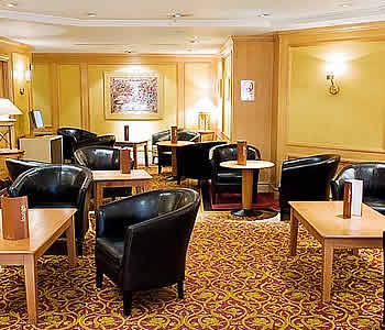 L'atrio dell'hotel