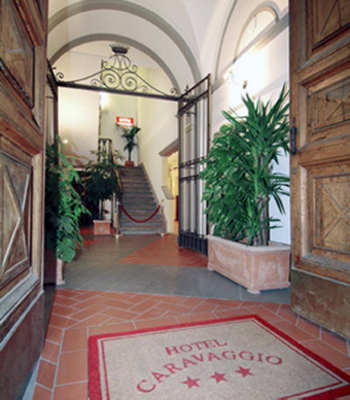 L'atrio dell'hotel