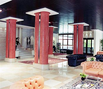 L'atrio dell'hotel