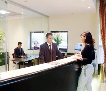 La reception