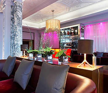 L'atrio dell'hotel
