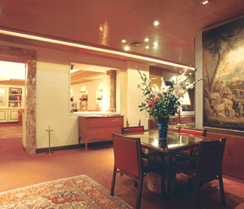 L'atrio dell'hotel