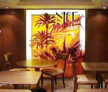 L'atrio dell'hotel