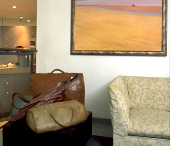 L'atrio dell'hotel