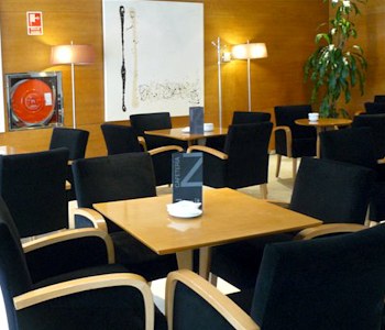L'atrio dell'hotel
