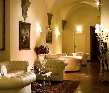 L'atrio dell'hotel