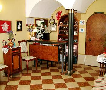 L'atrio dell'hotel