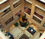 L'atrio dell'hotel L'atrio dell'hotel