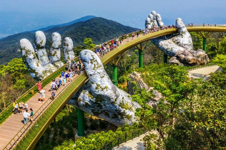 Alla scoperta del Golden Bridge: un gioiello firmato Vietnam