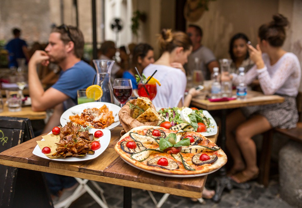 Trastevere: menu contemporaneo