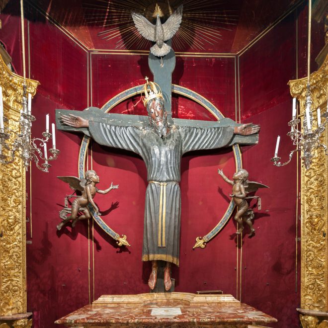 Si trova a Lucca la statua lignea più antica d'Europa