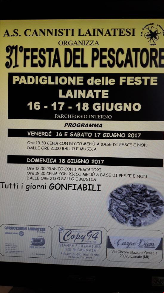Festa del Pescatore Lainate