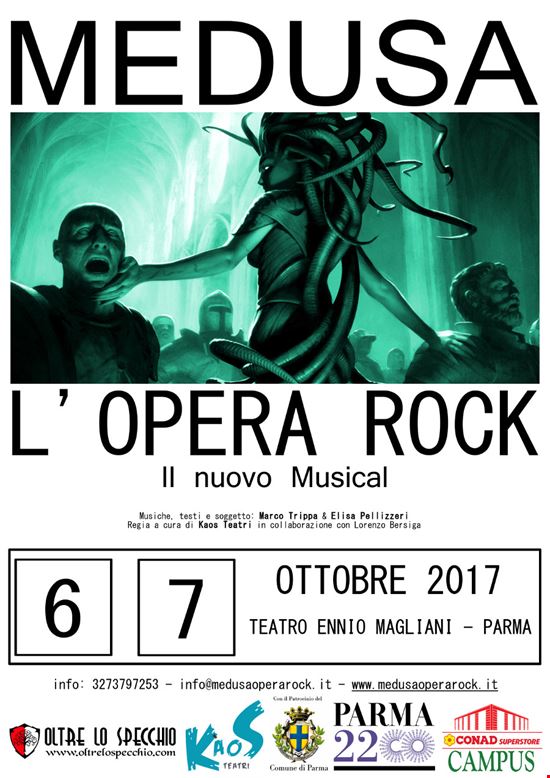 Medusa Opera Rock - il nuovo Musical Parma
