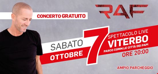 Mondo Convenienza inaugura a Viterbo con il concerto di Raf Viterbo