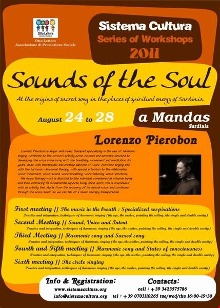 Workshop : Lorenzo Pierobon & I Suoni dell'Anima Mandas