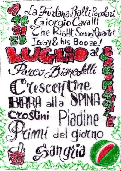 Estate all'Osteria del Biancolelli Bologna