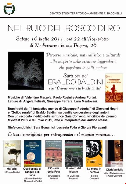 Nel buio del bosco di Ro con Eraldo Baldini Ro