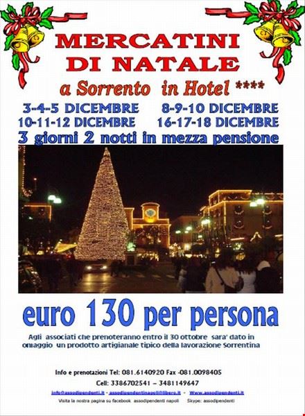 Sorrento e il suoi mercatini di Natale Sorrento