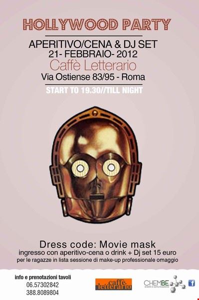 Hollywood Party al Caffè Letterario Roma