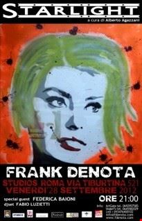 Starlight: le Icone Pop di Frank Denota si accendono su Roma Roma
