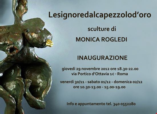 Le Signore dal capezzolo d’oro - Sculture di Monica Rogledi Roma