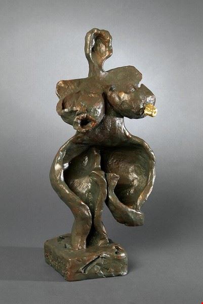 Le Signore dal capezzolo d’oro - Sculture di Monica Rogledi Roma