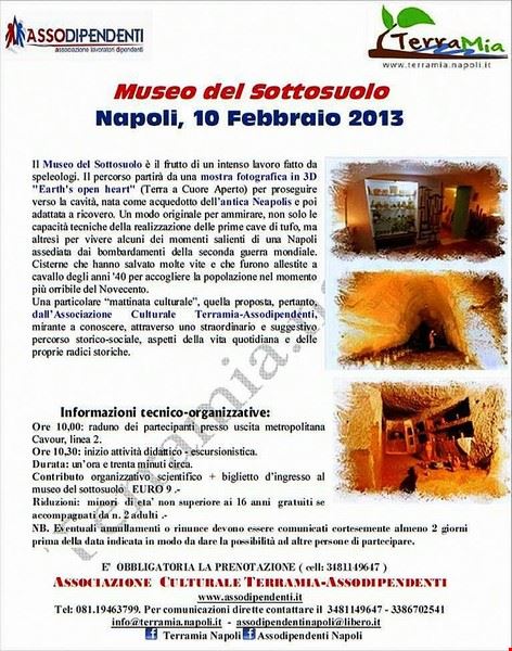 Museo del sottosuolo. Visita guidata Napoli