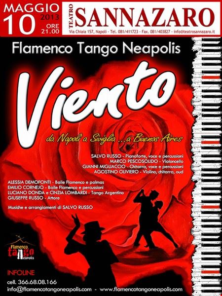 Flamenco Tango Neapolis al Teatro Sannazaro di Napoli con il nuovo spettacolo Napoli
