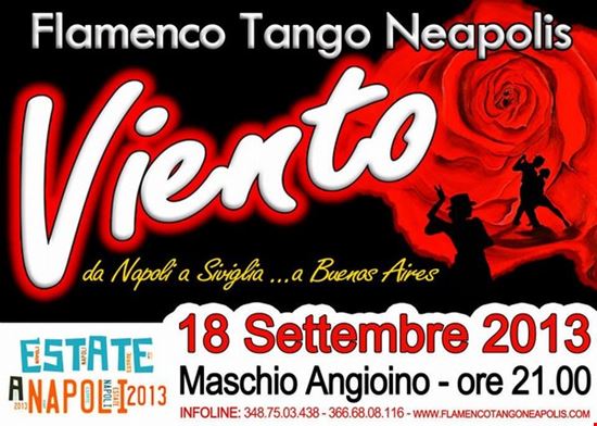 Flamenco Tango Neapolis al Maschio Angioino (NA) Napoli